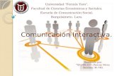 Comunicaciã³n interactiva