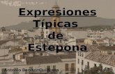 Palabras y Expresiones típicas de Estepona