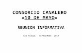 CONSORCIO CANALERO "10 DE MAYO"