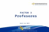 Presentación factor 3   profesores