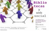 Bibliotecas y web social (Andalucía) (1ª parte)