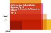 Informe de inversión publicitaria en Internet Perú 2014