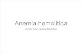 Anemia hemolitica congenita y adquirida