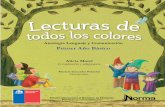 Lecturas de Todos los Colores, Antología Lenguaje y Comunicación, Primer año básico