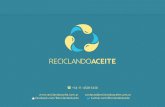 5ta Jornada Técnica ConexiónReciclado – Reciclando aceite
