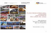 Plan maestro Centro Histórico de Lima  al 2035