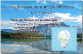 Electricidad en Mexico. Produccion.