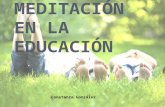 La meditación en la educación