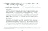 Caracterización del mercado laboral del sector hotelero del estado Mérida, Venezuela