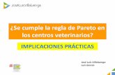 Regla de Pareto en centros veterinarios