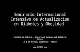 Seminario Internacional Intensivo de Actualizacion en Diabetes y Obesidad - Serie 2015 - Cuernavaca, Mexico