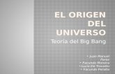 El Origen del Universo - Teoría del Big Bang