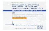 Ingeniero Internacional de Soldadura (IWE) (03/16)