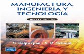Manufactura, Ingeniería y Tecnología, Kalpaljian-Shmid, 5° Edición