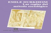 Durkheim   las reglas del metodo sociologico