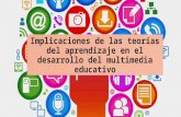 Implicaciones de las teorías del aprendizaje en el desarrollo del multimedia educativo