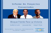 Bloque FPV - Proyectos presentados 2014