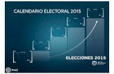Calendario Electoral 2015