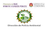 Presentación Policia Ambiental Cordoba Argentina
