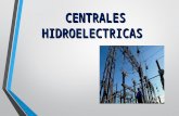 Centrales hidroelectricas  en instalaciones electricas