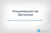 ServoTIC. Soluciones Profesionales en Sistemas Web