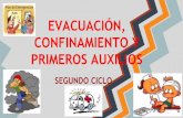 Evacuación y primeros auxilios 2015