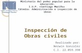 Inspección de obras civiles