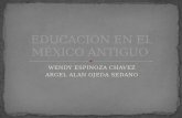 Educación en México antiguo