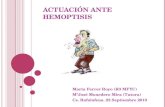 Actuacion ante-hemoptisis