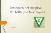 Patronato del Hospital  del Niño, José Renán