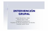 Intervencion grupal Salud Mental