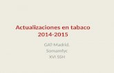 Actualizaciones en tabaco 2014 2015