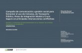 Campaña uso de la Bici y Transporte Público en León - Reporte 4