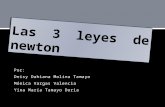 Las 3 leyes de newton