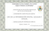 Uso de la información digital éticos y legales