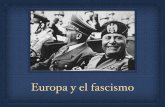 Europa y el facismo