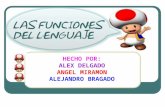 Funciones del lenguaje IES ALISAL. Alex, Angel y Alejandro