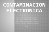 Contaminacion electronica
