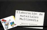 Elaboración de materiales multimedia
