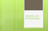 Ingenieria geografica y ambiental  Oxidos de nitrogeno