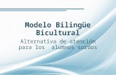 Modelo bilingüe bicultural