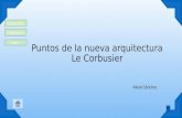 Puntos de la nueva Arquitectura  Le Corbusier