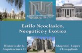 Presentacion de neogotico exotico neoclasico