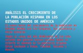 Análisis el crecimiento de la población hispana en ee.uu