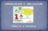 Comunicación e Implicación Familia-Escuela