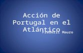 Acción de portugal en el atlántico
