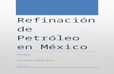 Ensayo de la Refinación del Petróleo en México
