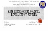 Arte precolombino, colonial, republicano y popular