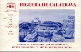 LIBRO FERIA Y FIESTAS HIGUERA DE CALATRAVA 1998