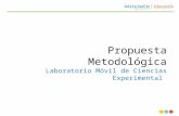 Presentación metodológica  laboratorio móvil de ciencias experimental